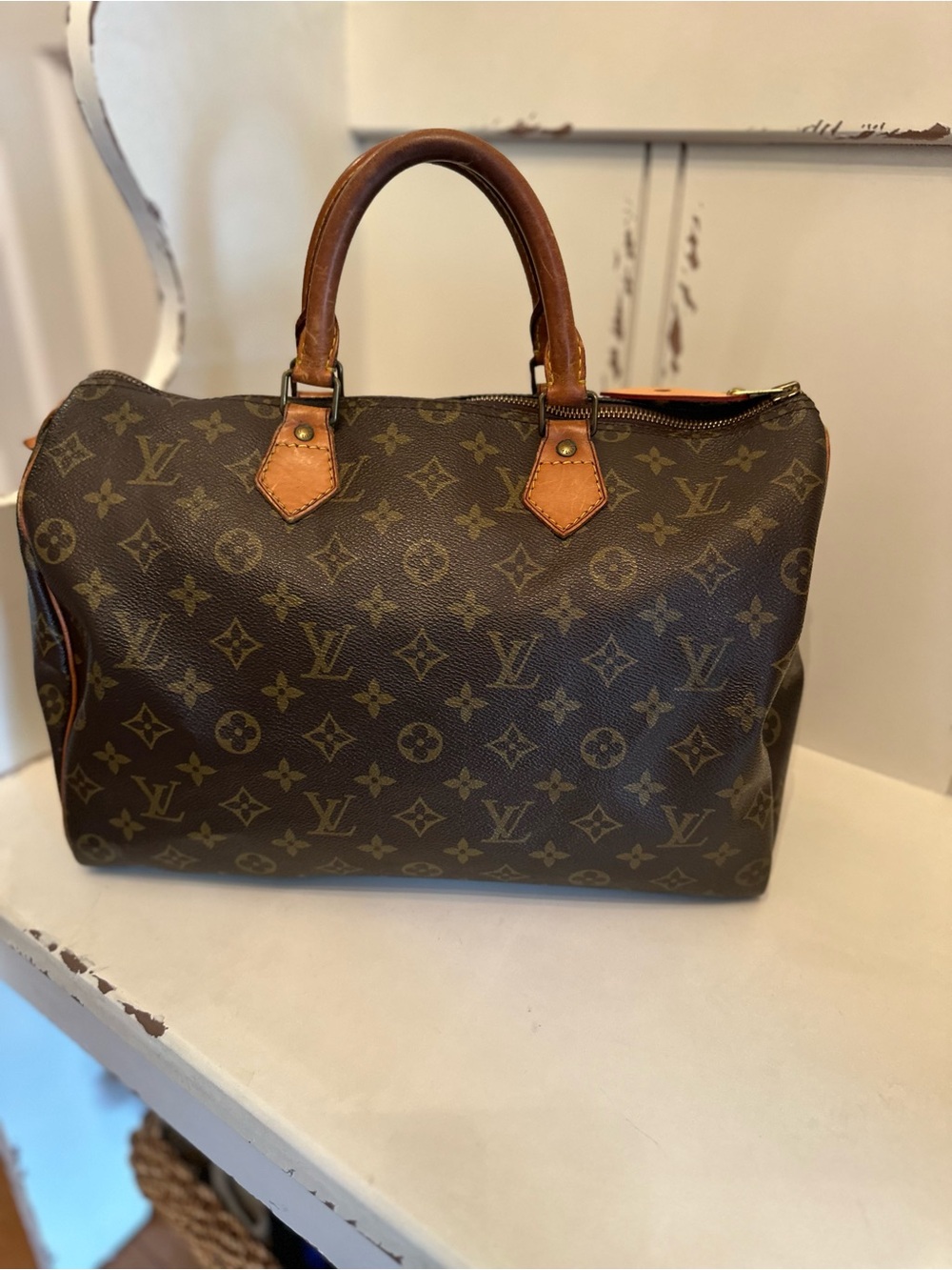 Louis Vuitton Vintage Monogram Speedy 35
